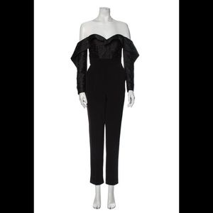 Self Portrait Off the Shoulder Jumpsuit - size 4